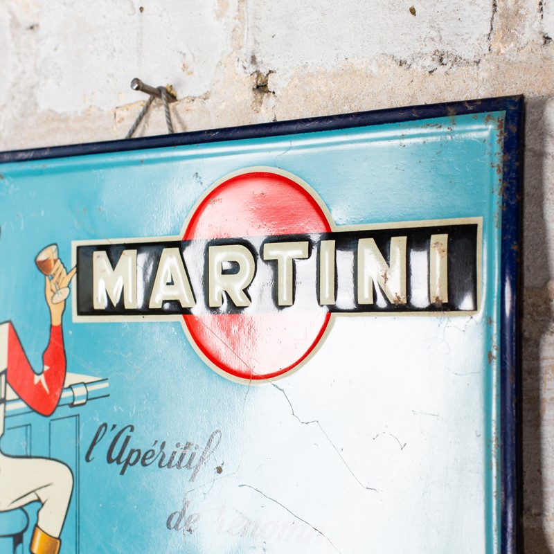  rare, tin martini menu sign / board-ljw-antiques-1073-8-main-637937724145515535.jpg