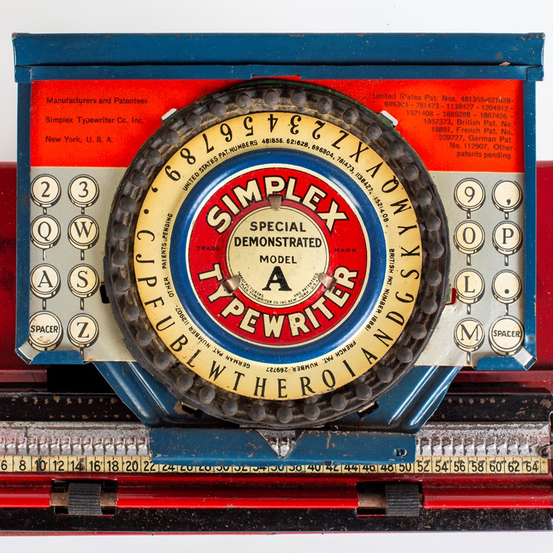Charming, vintage child's simplex typewriter + box-ljw-antiques-1321-9-main-637531500873682559.jpg
