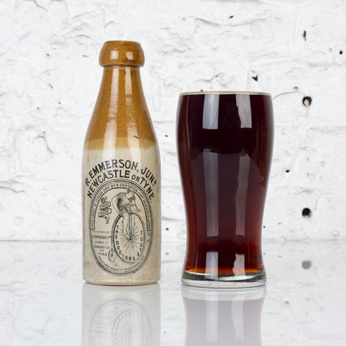 The Doctor's Stout - Victorian Stoneware Bottle