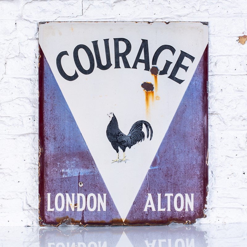 Courage (Beers) Vintage Enamel Sign-ljw-antiques-1477-1-main-637555843741649278.jpg