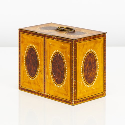 William Craword Tea Caddy Biscuit Tin