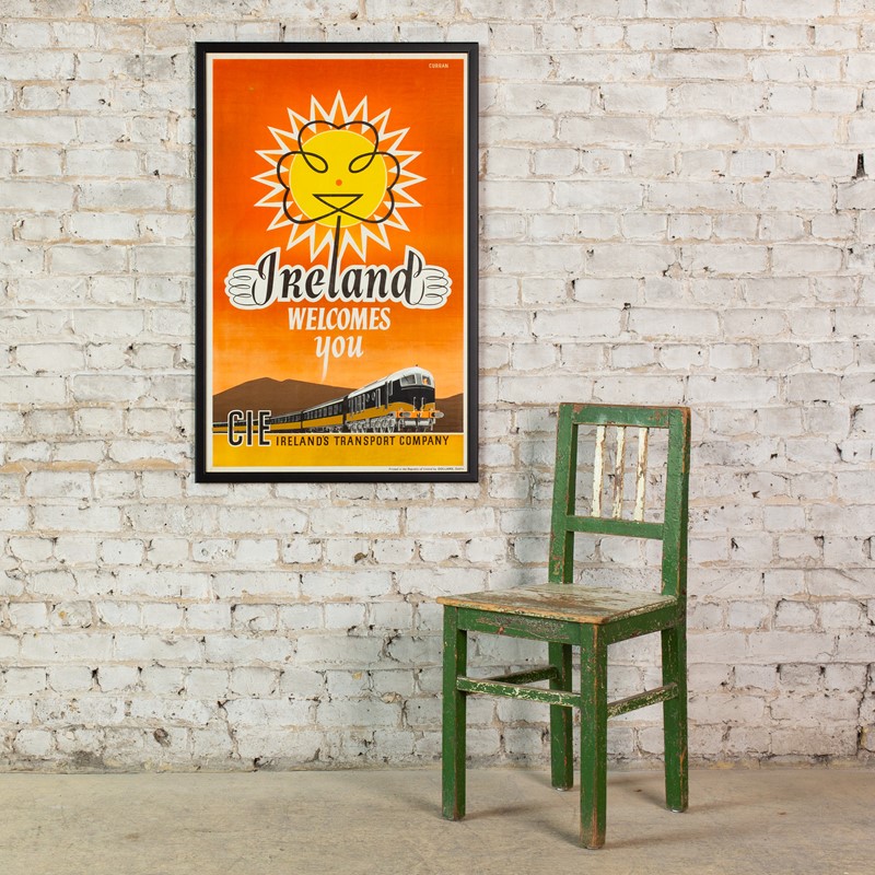  ireland welcomes you - original 1950s cie poster-ljw-antiques-1934-1-main-637935060102798122.jpg