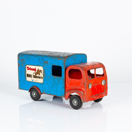A Large, Vintage Triang 'Horse Transporter' Truck