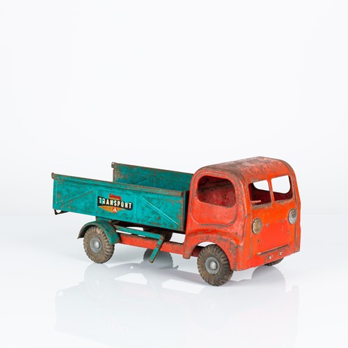 A Large, Vintage Triang Tipper Truck