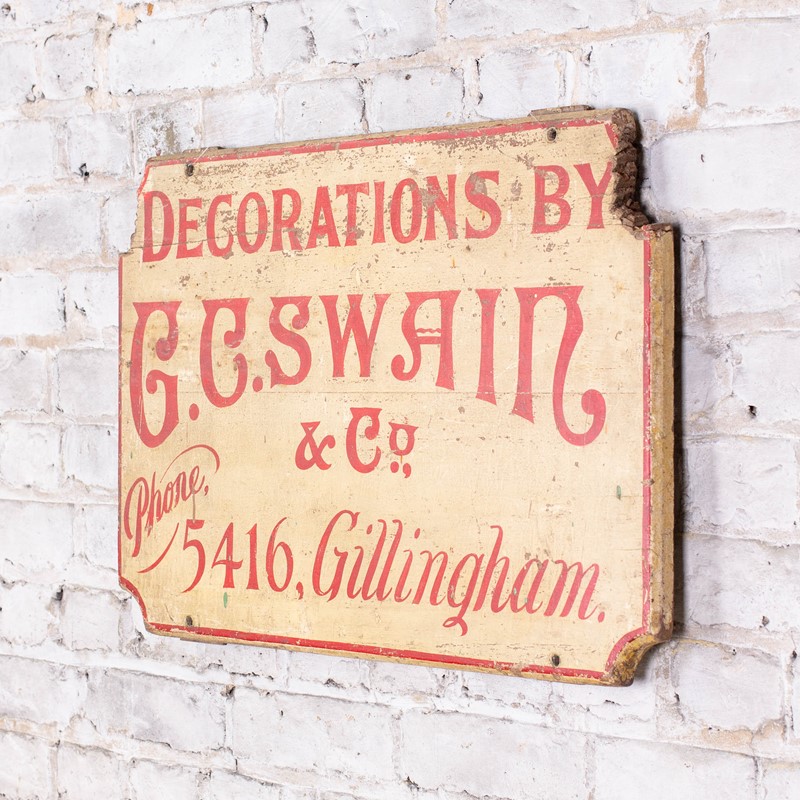 Mid-century sign written decorator's trade sign-ljw-antiques-2077-2-main-638094216858678751.jpg