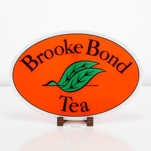 Brooke Bond Tea - Oval Glass Sign