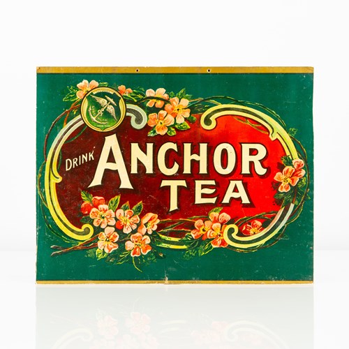 Vibrant Anchor Tea Showcard
