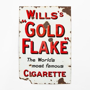 Wills's "Gold Flake" Cigarettes Ena...