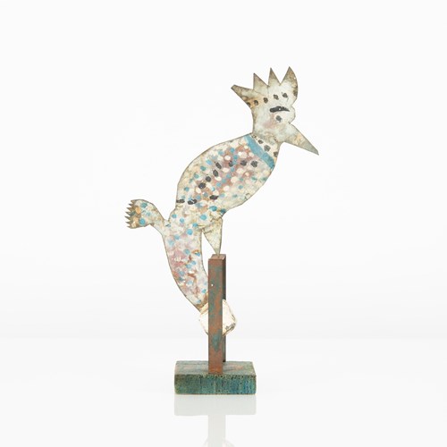 Scratch Built / Folk Art Bird Balance Toy