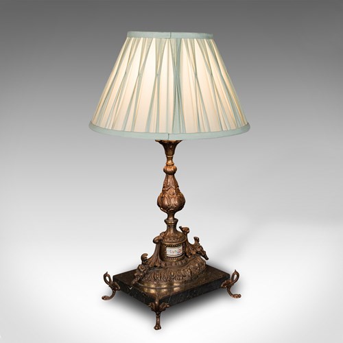 Antique Table Lamp, French