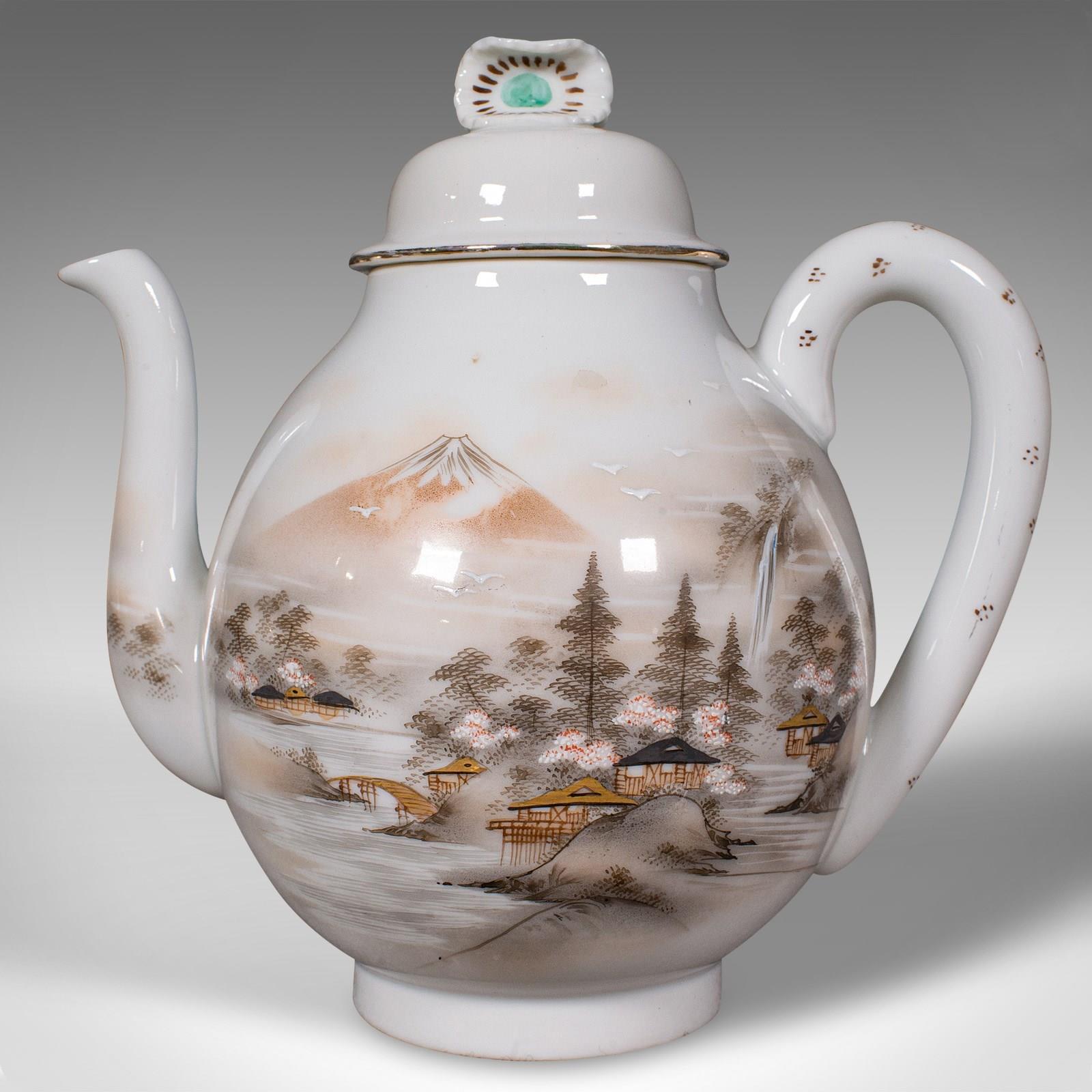 Porcelain Antique popular Teapot