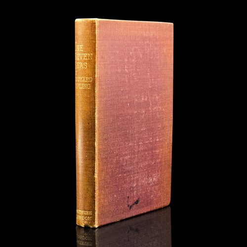 Antique, Poetry, Book, The Seven Seas, Rudyard Kipling, Poems, Literary, Classic