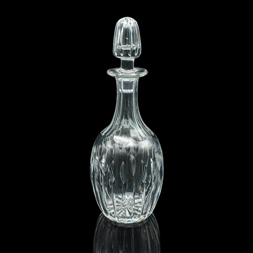 Vintage Port Decanter, English, Cut Glass, Liqueur, Spirit Vessel, Circa 1950