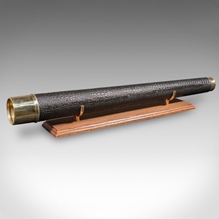 Large Vintage WWII Telescope, Engli...