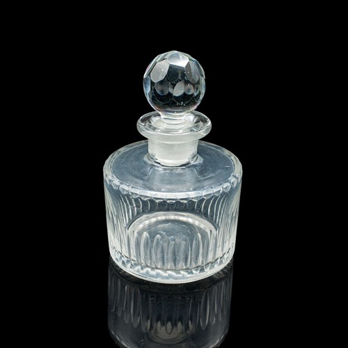 Antique Perfume Bottle, English, Glass Scent Dispenser, Early Victorian, C.1850