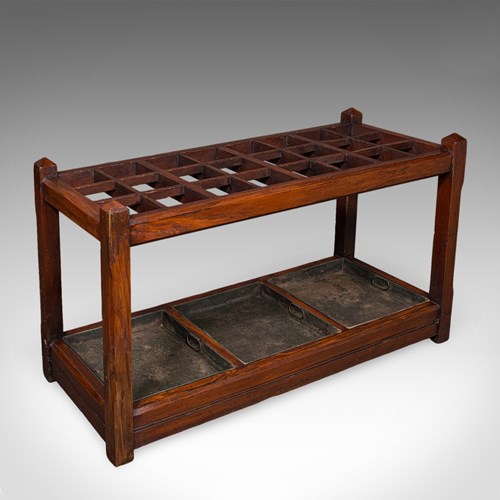 Antique Country House Umbrella Stand, English, 24 Division, Hall Rack, Victorian