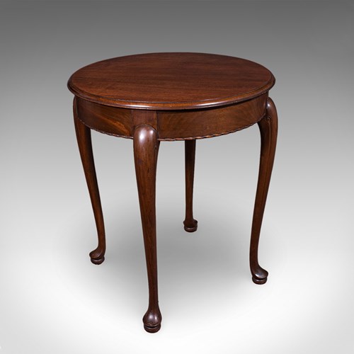 Antique Side Table, English, Occasional, Lamp, Wine, Waring & Gillow, Edwardian