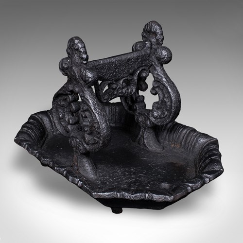 Antique Townhouse Boot Scraper, English, Shoe Pull, Cleaner, Georgian, C.1800