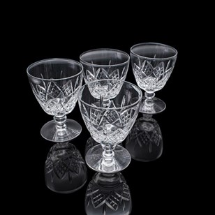 Set Of 4 Vintage Gin & Tonic Glasse...