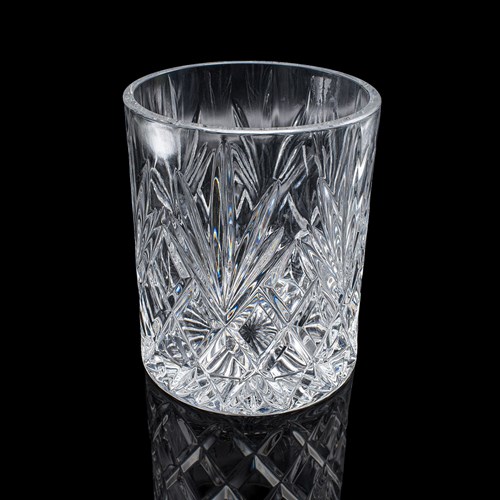 Vintage 75Cl Champagne Bottle Cooler, English, Cut Crystal, Ice Bucket, C.1970
