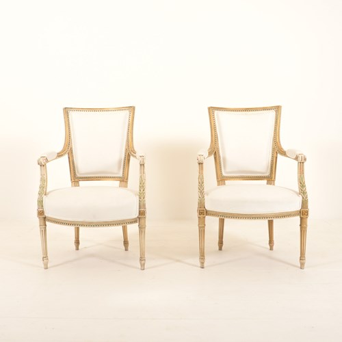 Pair Of French 19Th Century Chairs