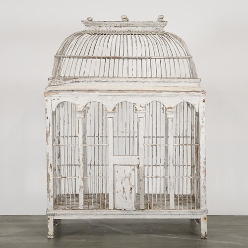 French 19Th Century Birdcage
