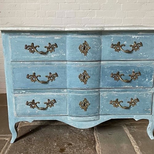 French Painted Commode