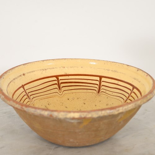 Spanish Terracotta Bowl 34Cm