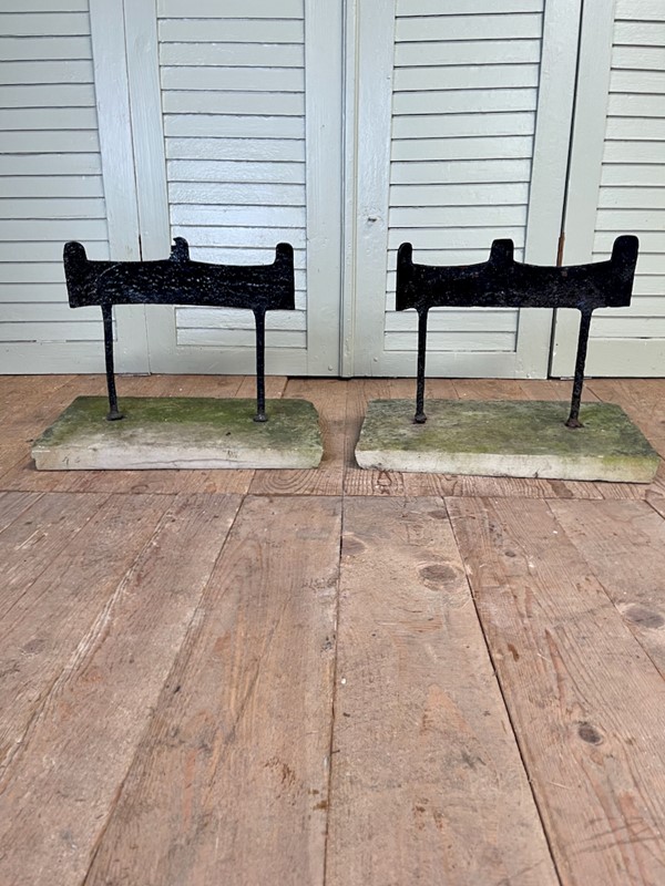 Antique Wrought Iron Boot Scrapes, Pair-lovingly-made-furniture-img-1680-main-638050878935316256.jpeg