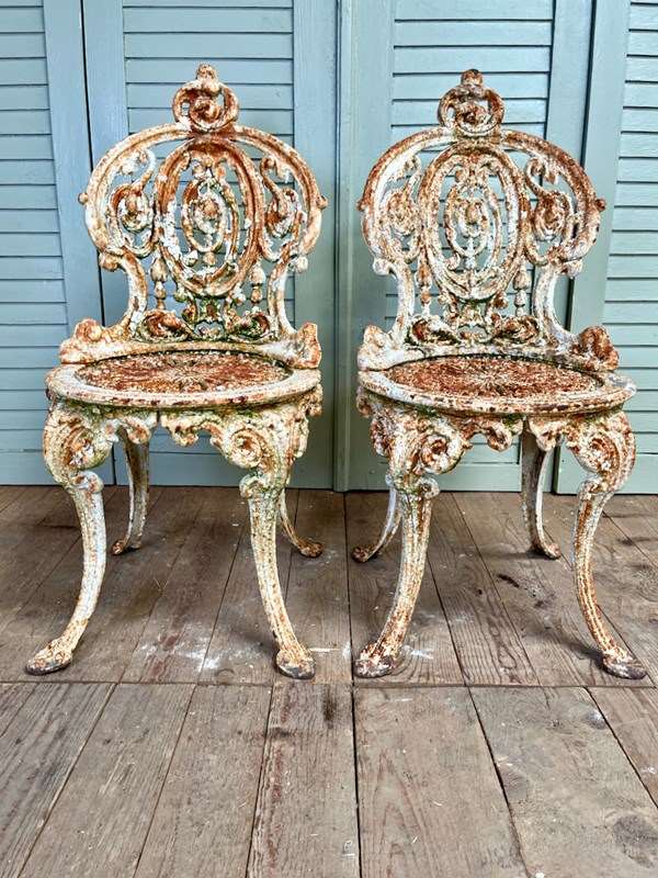 Antique Victorian Garden Chairs, Pair-lovingly-made-furniture-img-4337-main-638222714559057268.jpeg
