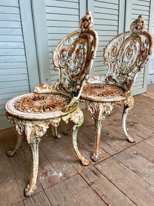 Antique Victorian Garden Chairs, Pair-lovingly-made-furniture-img-4343-main-638222714581713193.jpeg