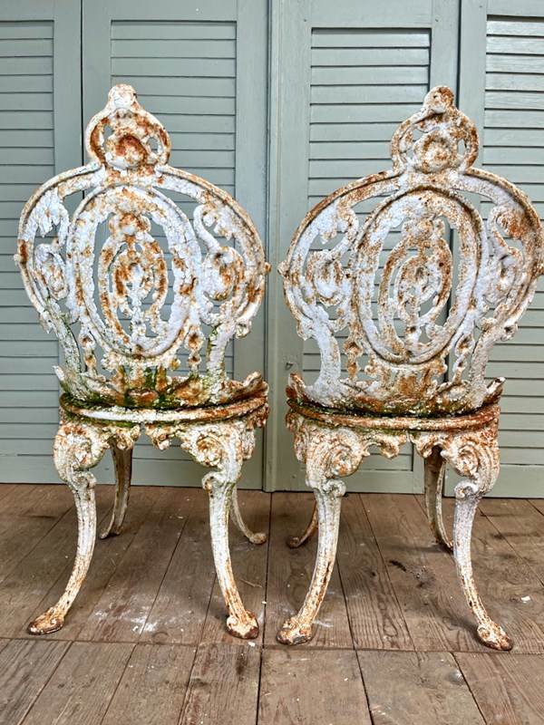 Antique Victorian Garden Chairs, Pair-lovingly-made-furniture-img-4344-main-638222714589369902.jpeg