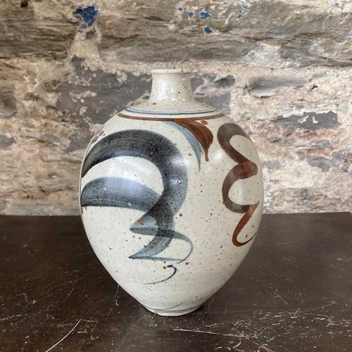 Derek Clarkson studio pottery vase
