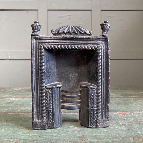 Antique Miniature Firegrate Sample