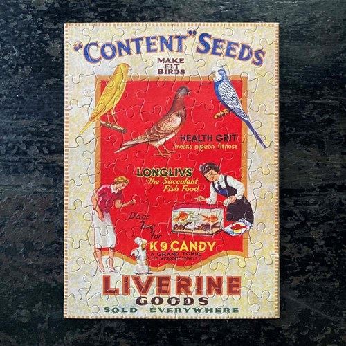Vintage Pet Food Advert Jigsaw