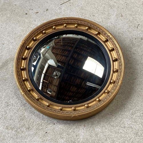Large Regency-Style Convex Mirror