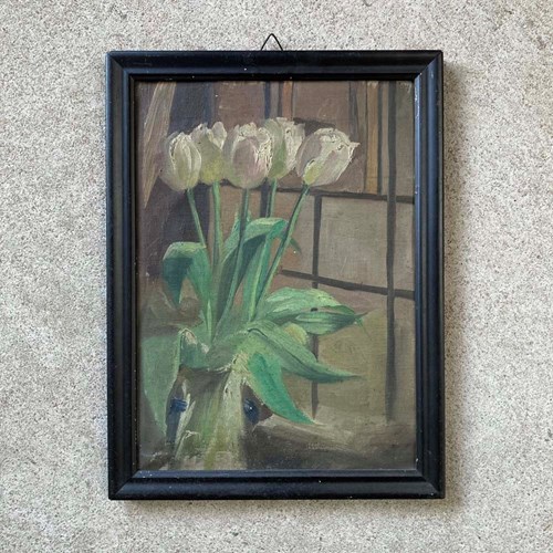 Still Life Oil Painting - 'Tulips'