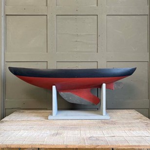 Vintage Pond Yacht Hull (Large Red)...