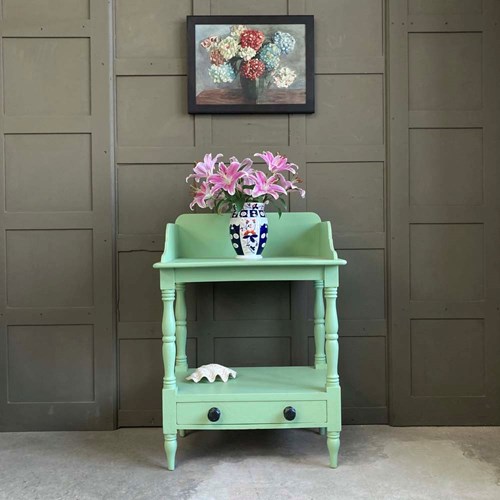 Painted Victorian Washstand