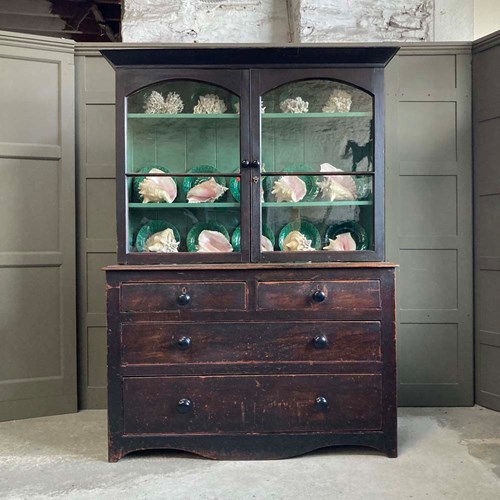 West Country Glazed Pine Dresser