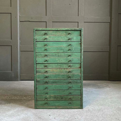 Bank Of Green Collector's Drawers
