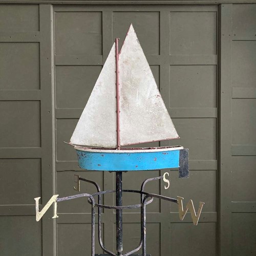 Vintage Yacht Weathervane