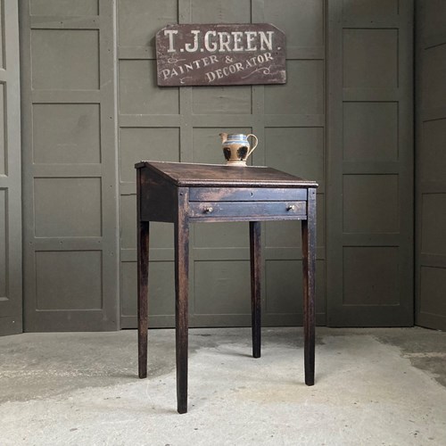Antique Oak Desk