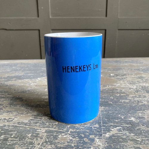 Antique Pottery Ale Tankard - 'Henekeys Ltd'