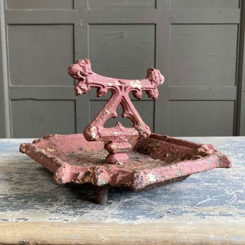 Victorian Gothic Style Boot Scraper