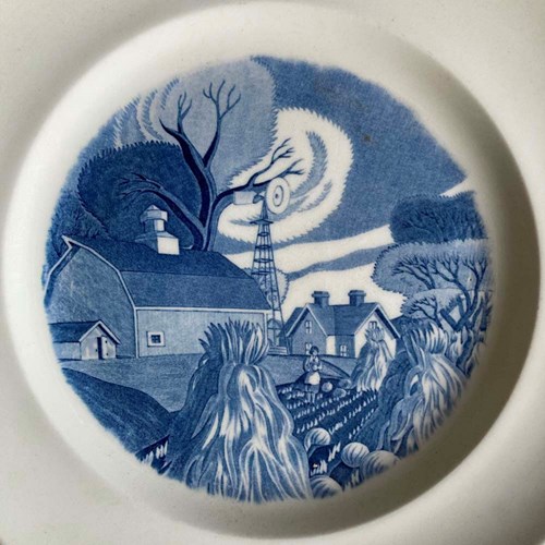 Adams Pottery Plate By Dale Nichols