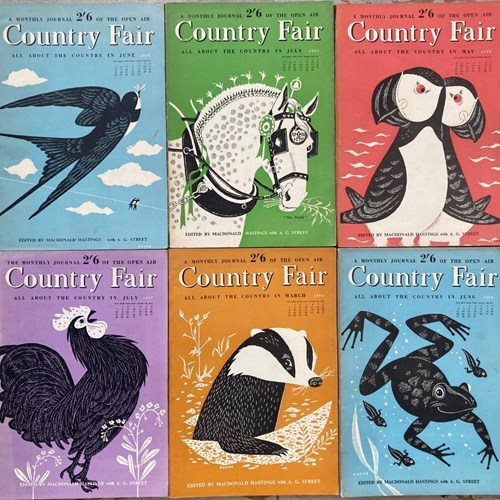 Vintage 'Country Fair' Magazines