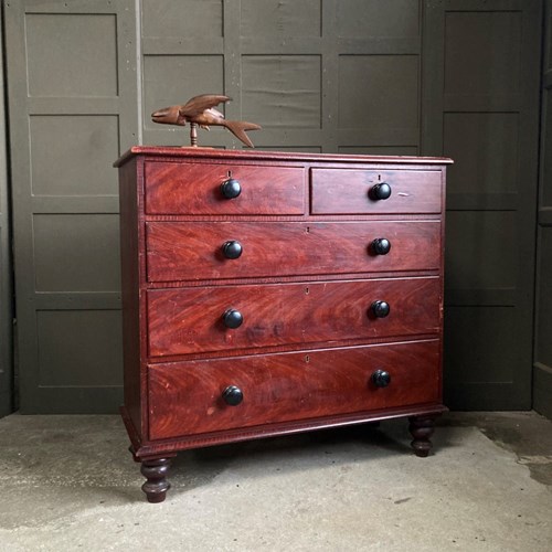 Antique Painted Pine Drawers