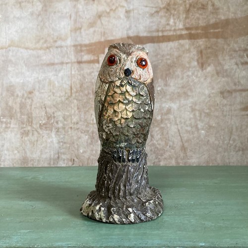 Vintage Owl Garden Ornament