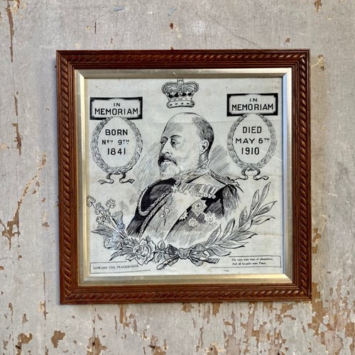 Edward VII Memorial Handkerchief